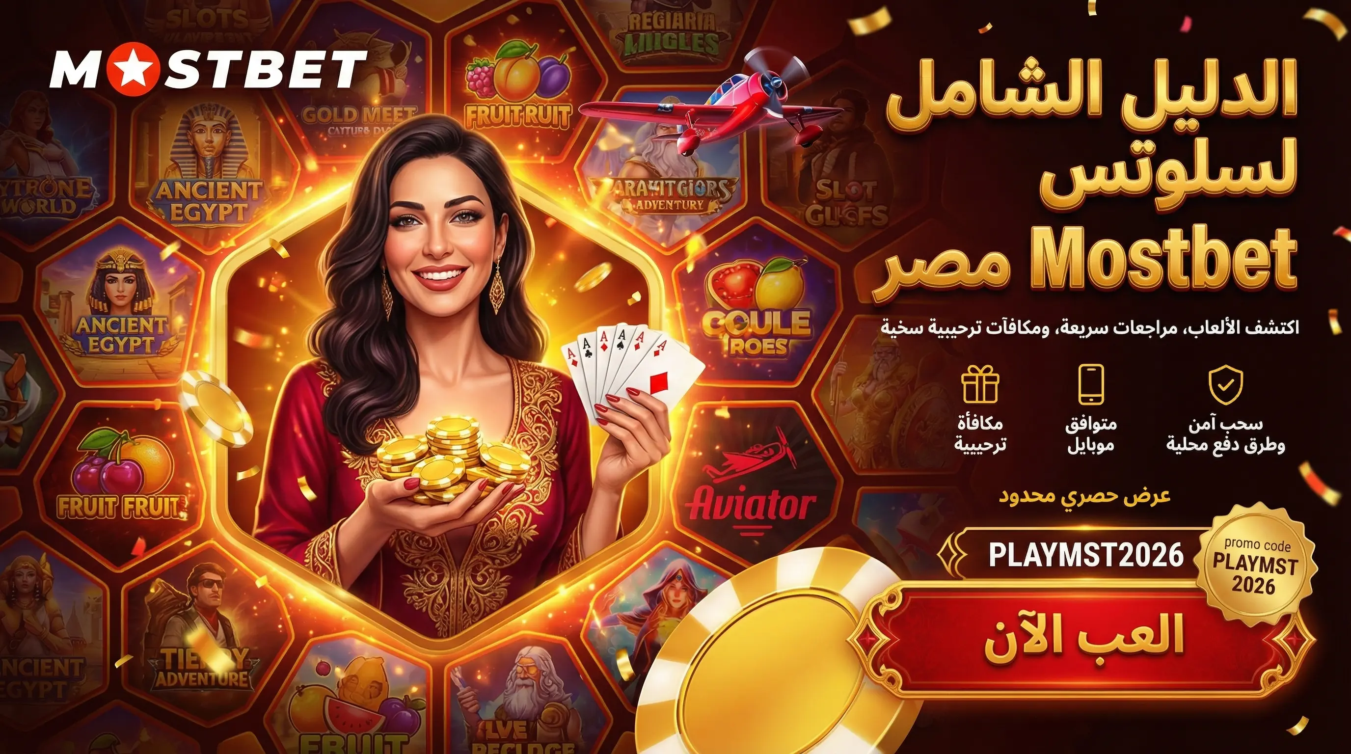 صورة دليل سلوتس Mostbet مصر