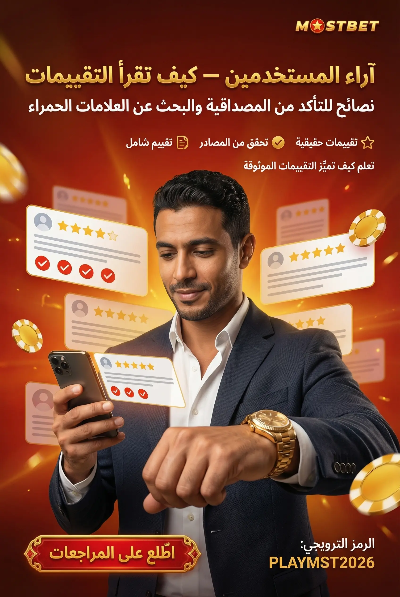 آراء المستخدمين حول Mostbet